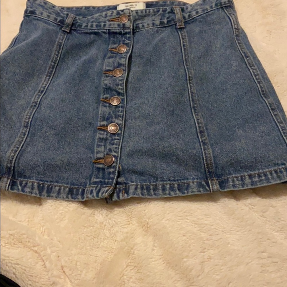 Jean skirt